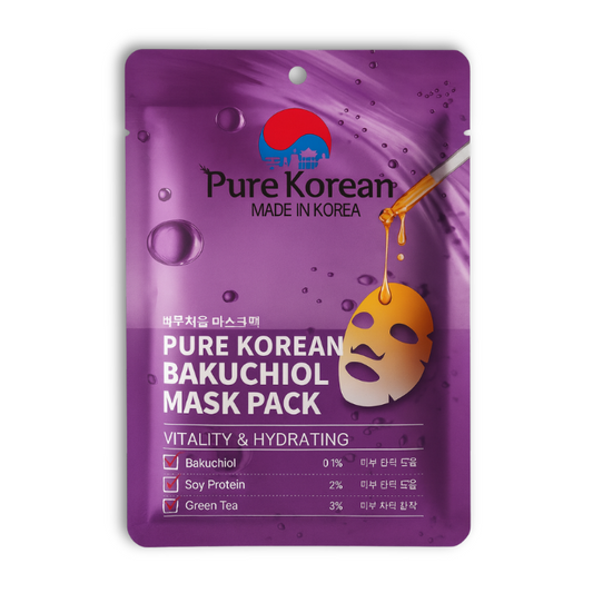 Korean Bakuchiolmaske für Vitalität & Feuchtigkeit