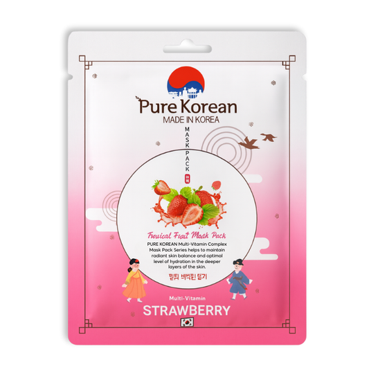 Korean Multi-Vitamin Erdbeere Maske